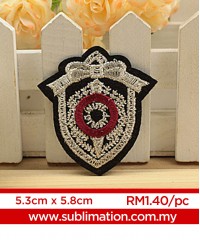 068 Embroidery Sticker